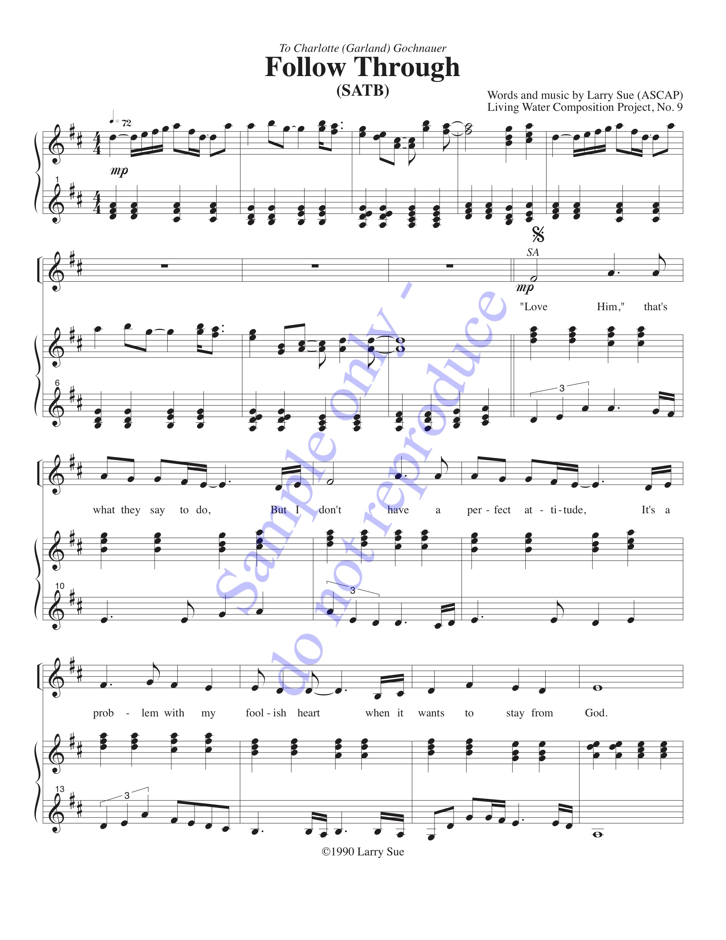 Follow Through, page 1