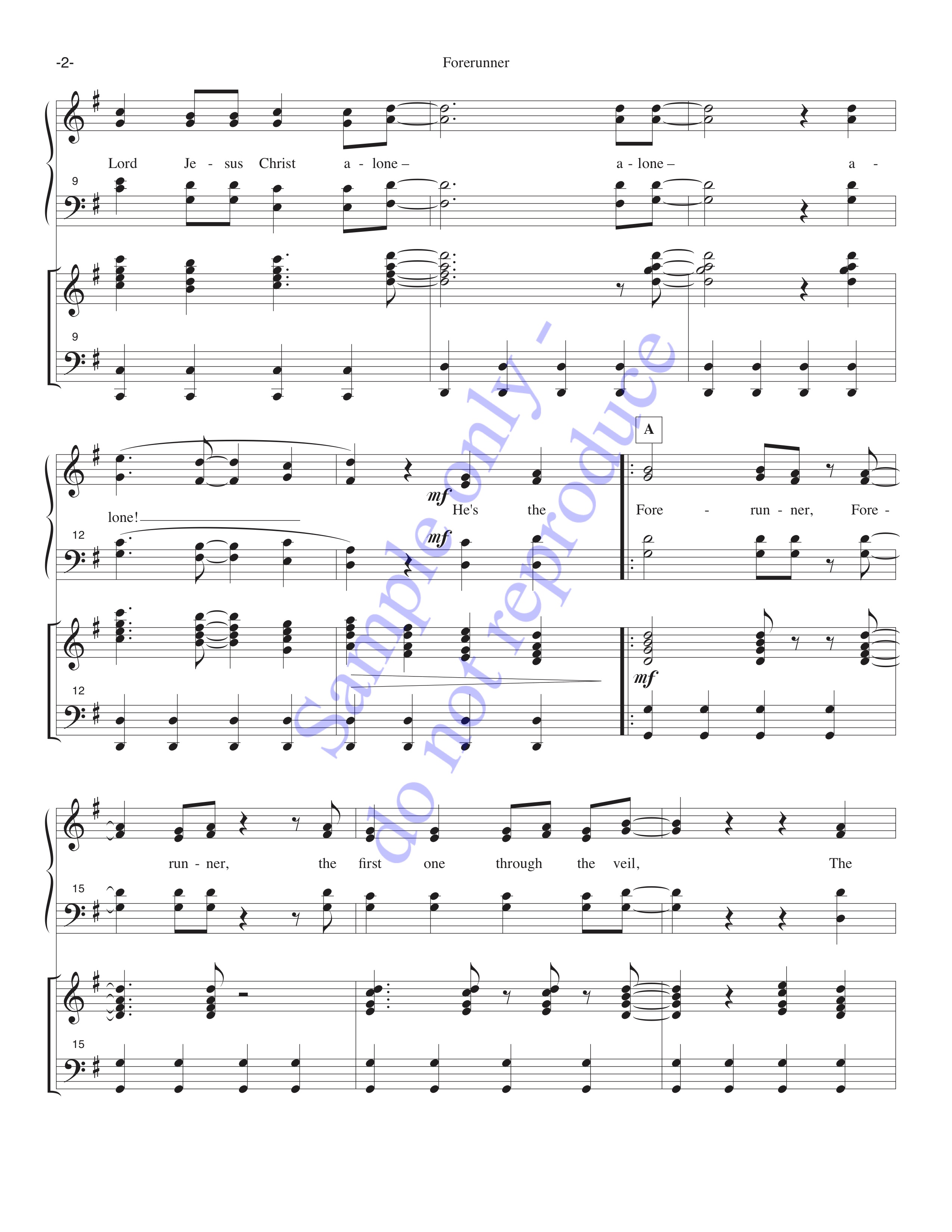 Forerunner, page 2