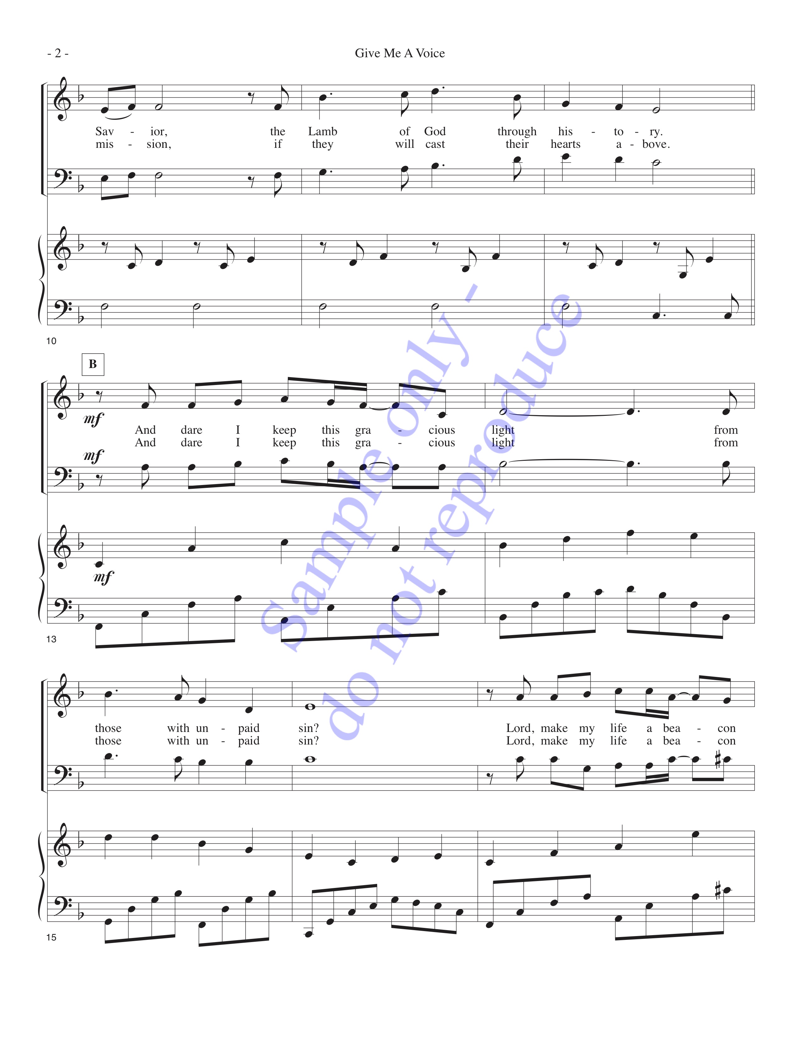 Give Me a Voice, page 2