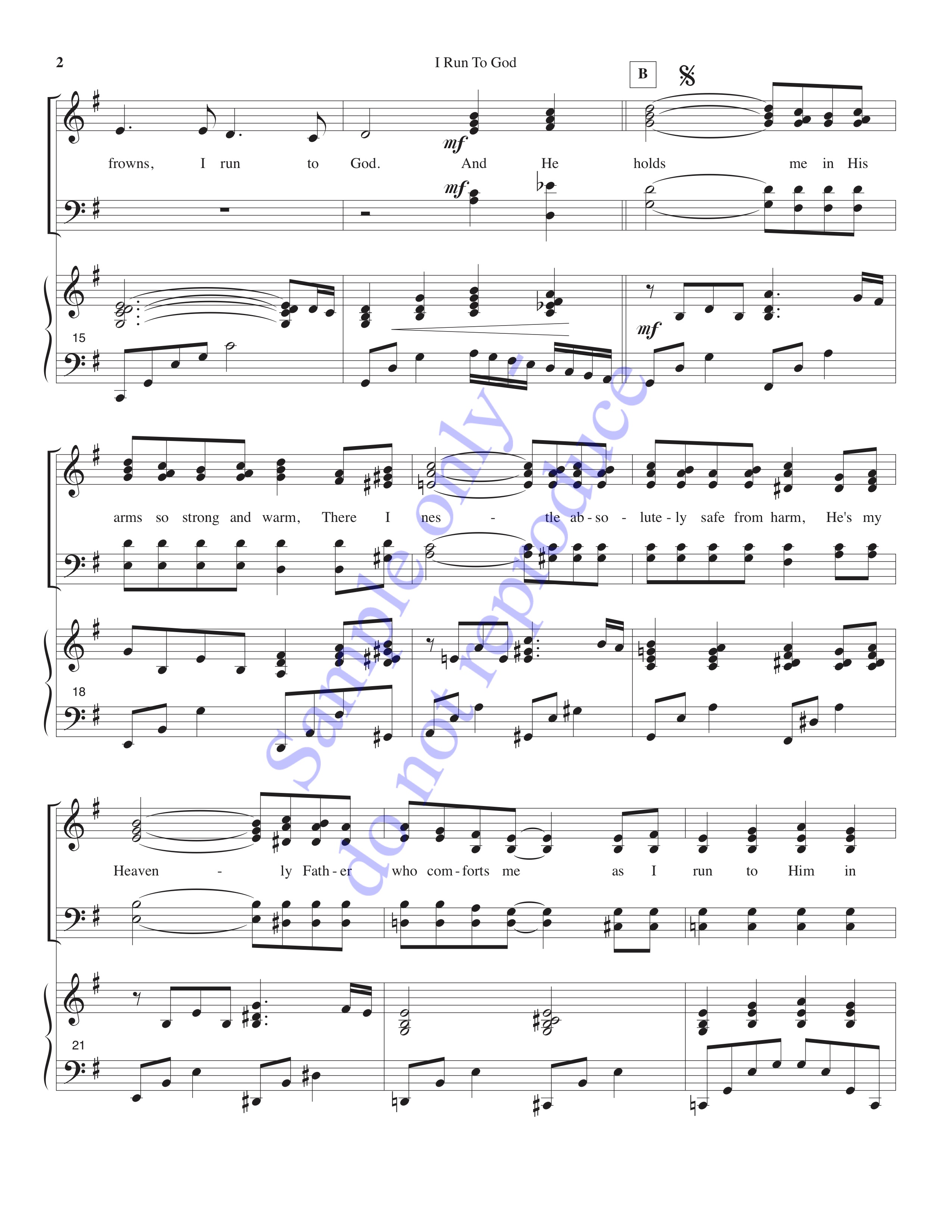 I Run to God, page 2