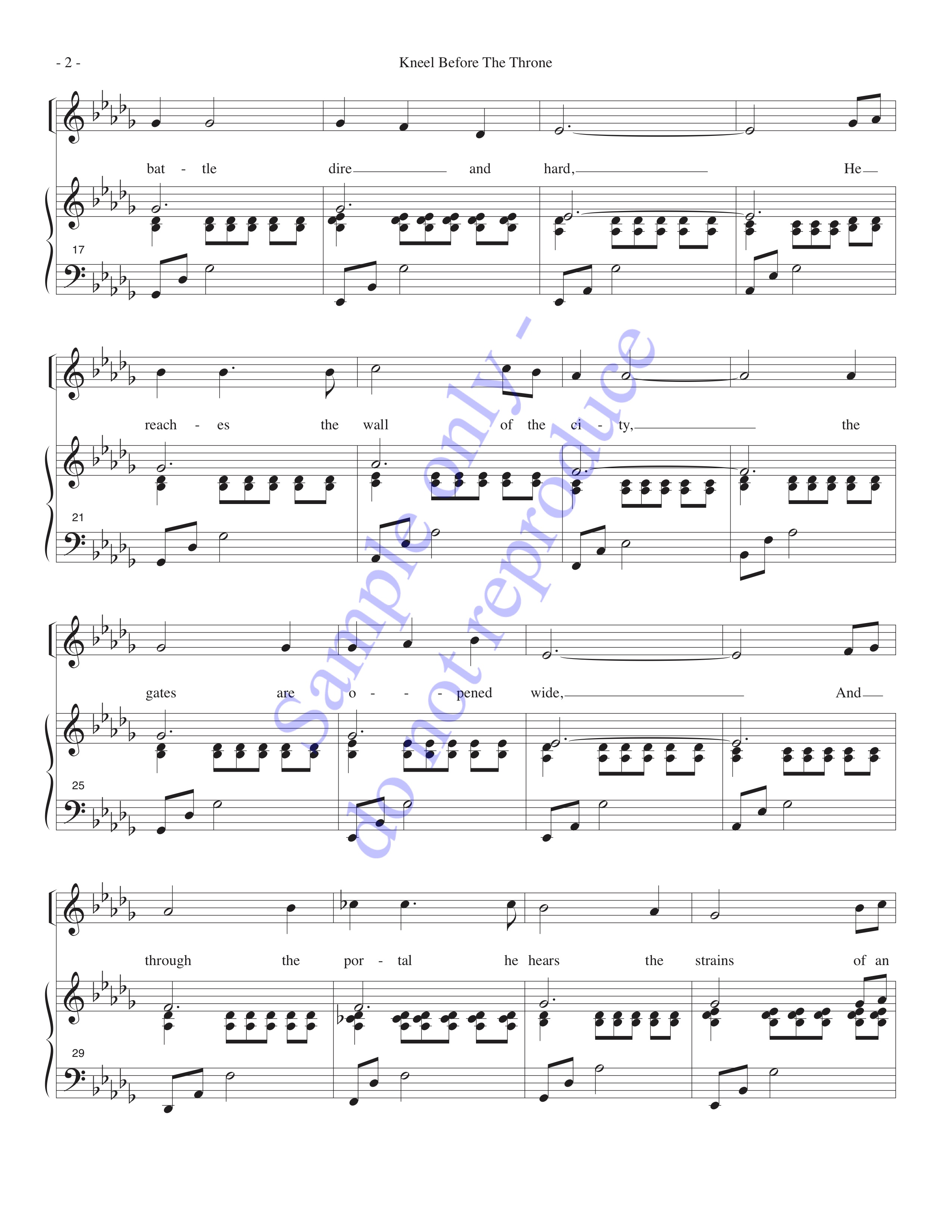 Kneel Before the Throne, page 2