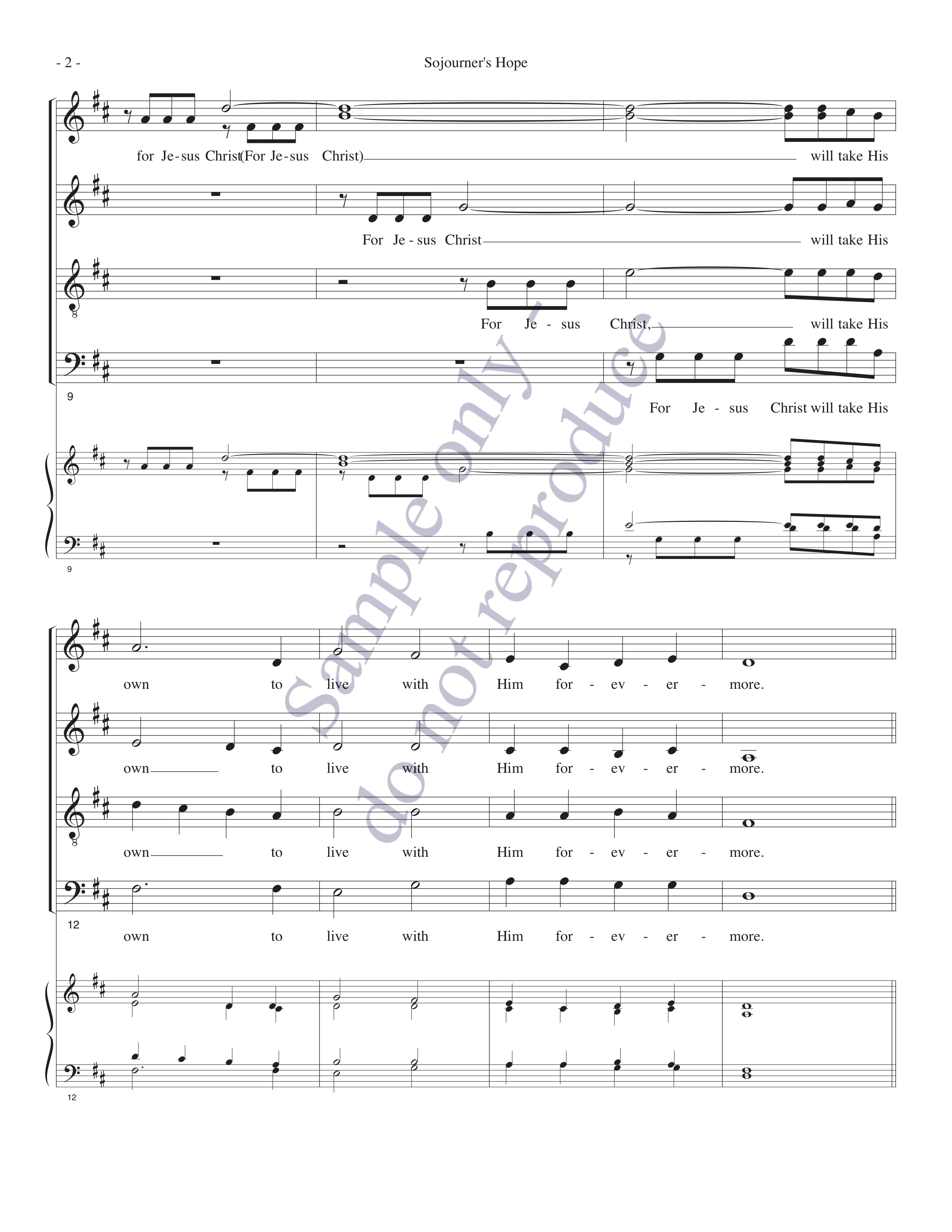 Sojourner's Hope, page 2