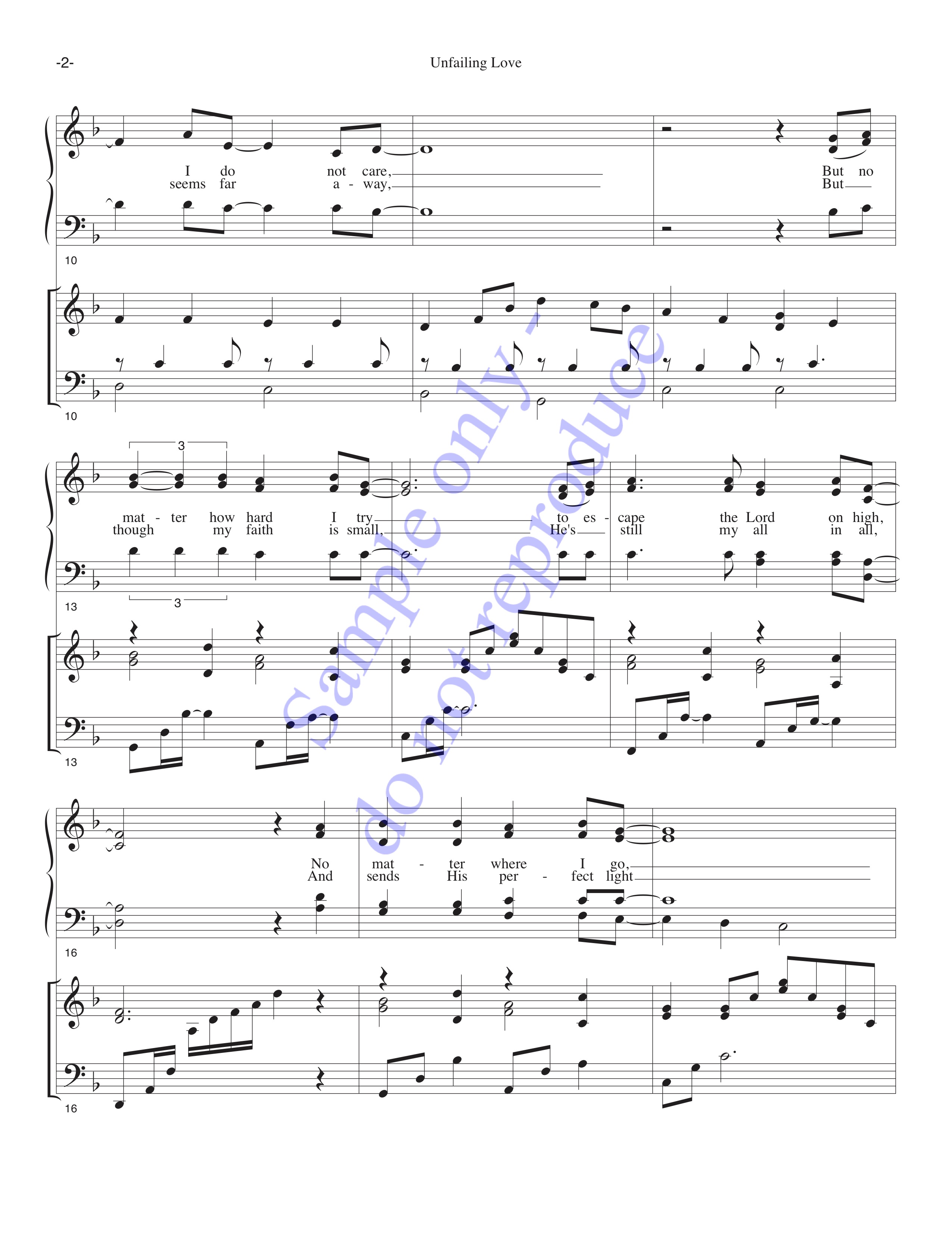 Unfailing Love, page 2