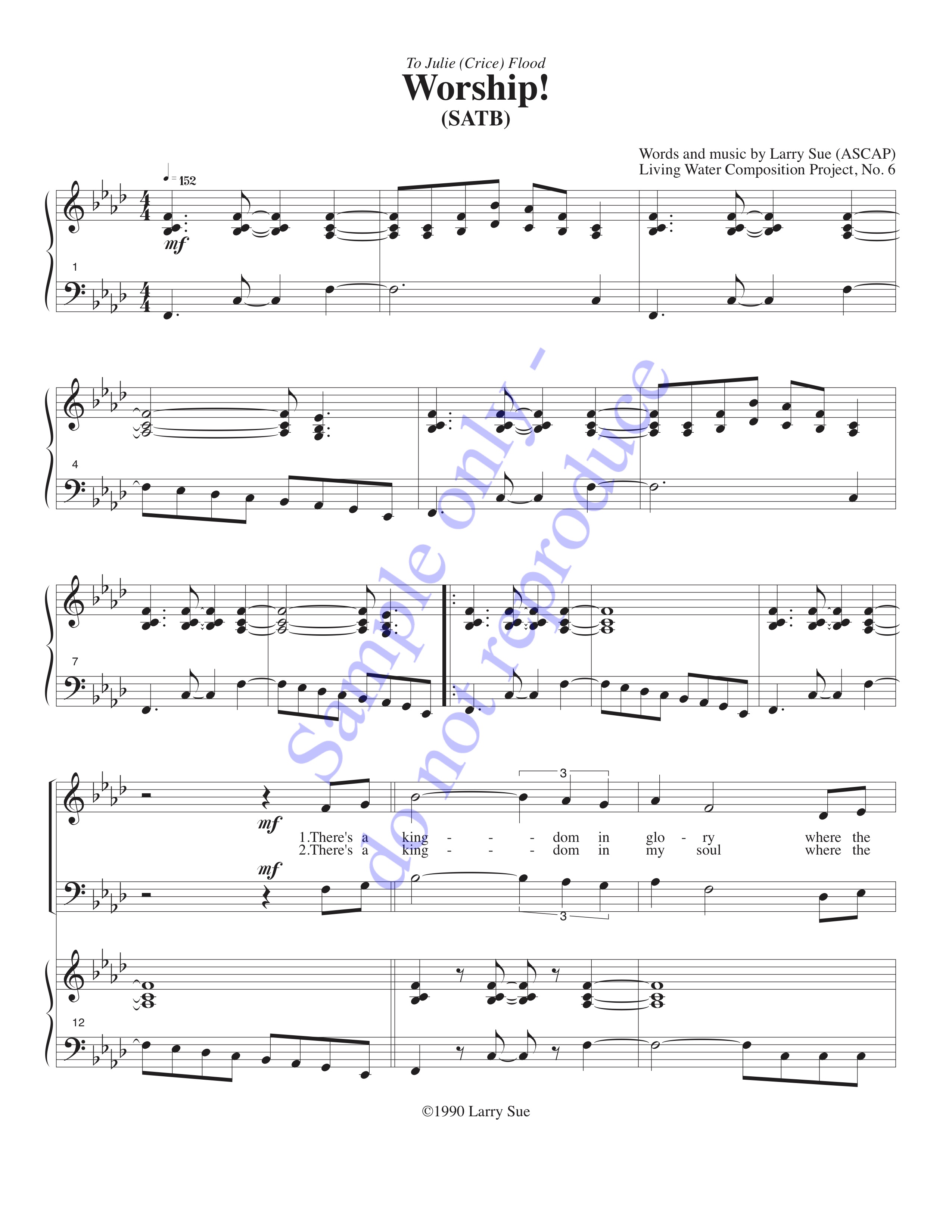 Worship!, page 1